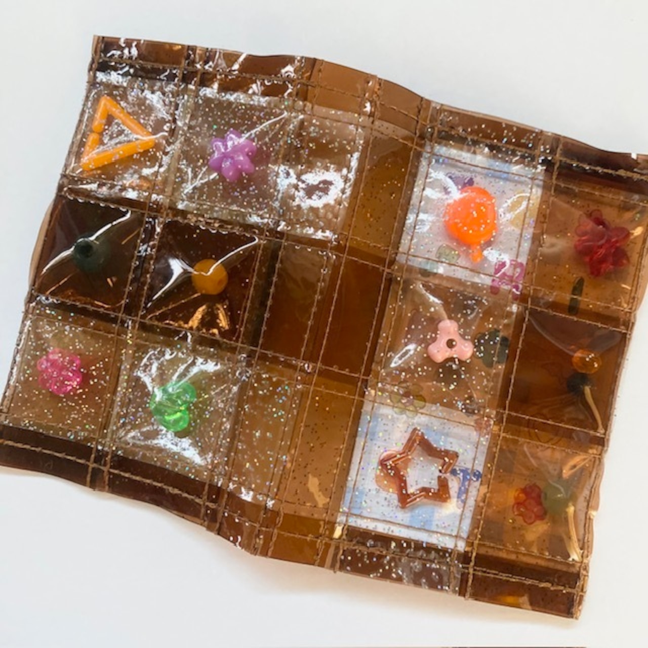 YURIKO ETO:Card case  / Brown