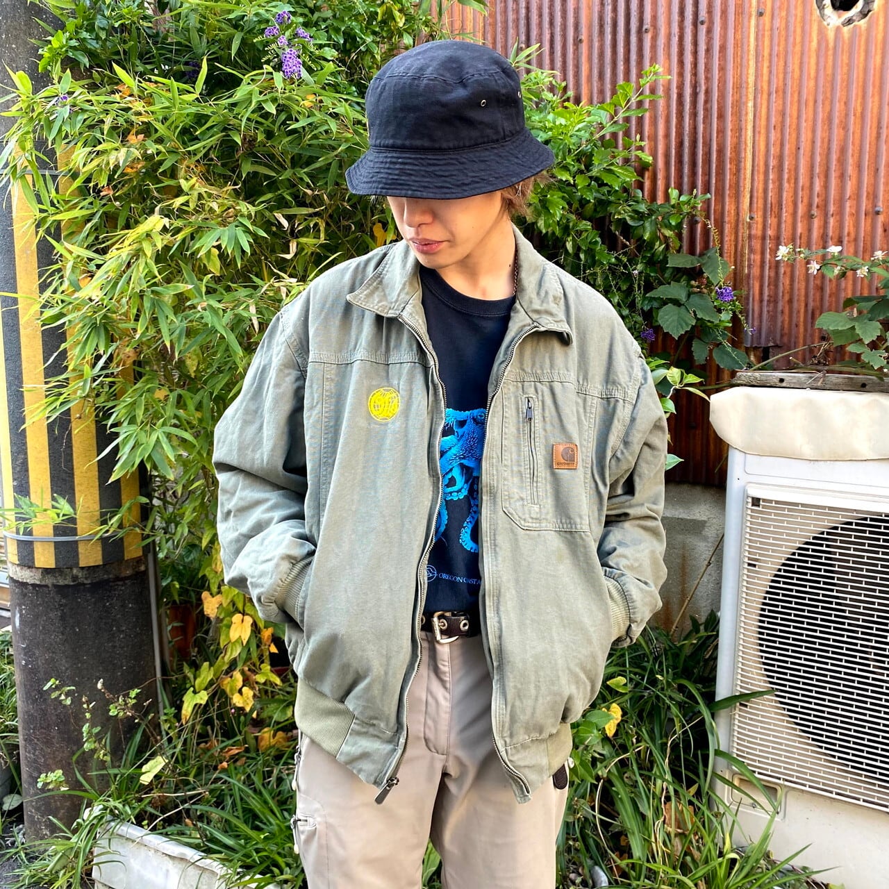 90's Carhartt カーハート スイングトップ ストライプ