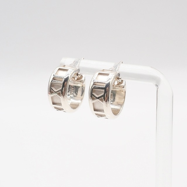 Tiffany&Co. アトラスフープ ピアス シルバー925 ティファニー