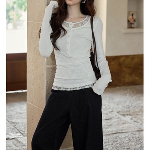 lace patchwork top
