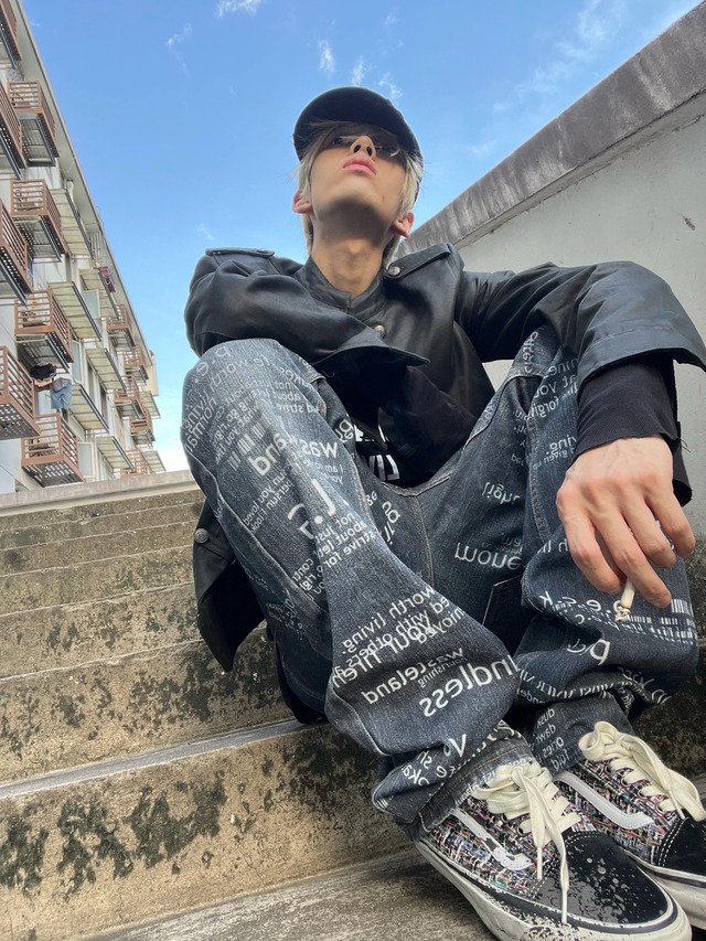 【DES'N'ATE】SCAB CRUST DENIM JACKET