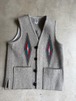 【ORTEGA’S(オルテガ）】 CHIMAYO ORTEGA'S HAND WOVEN 100% ALL WOOL VEST 38