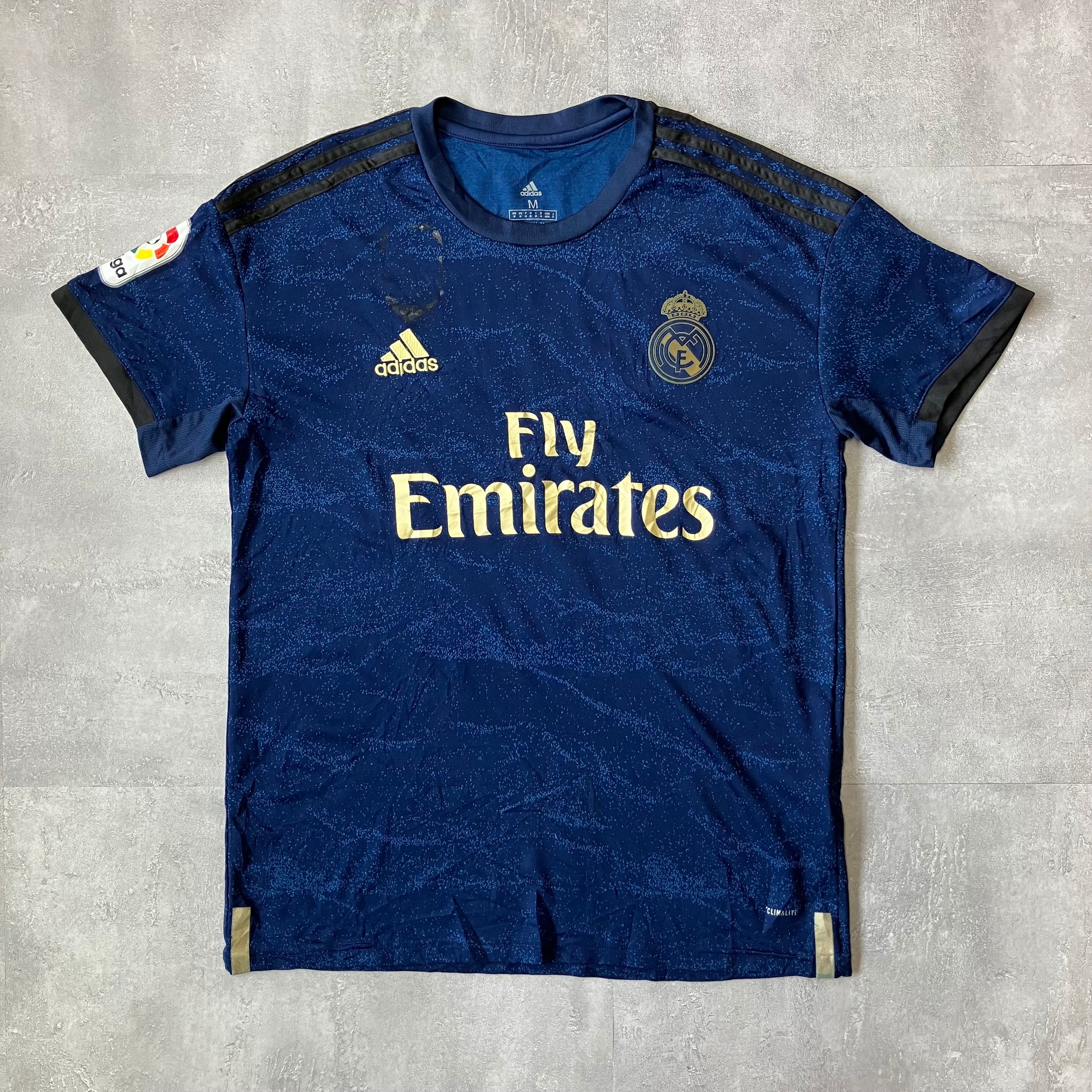 《M size》adidas アディダス レアル・マドリード ゲームシャツ サッカーシャツ No.3279