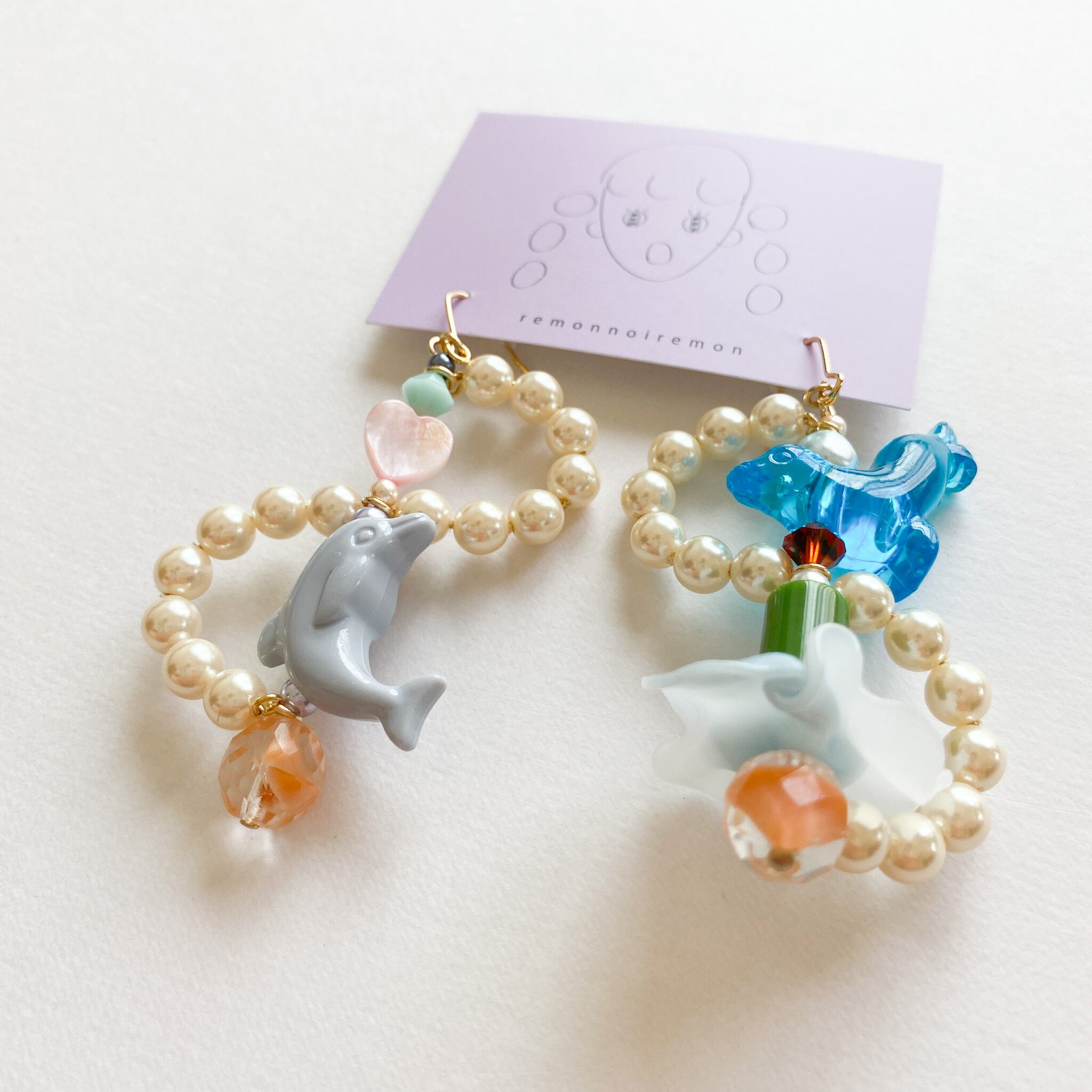 くねくねピアス/イヤリング