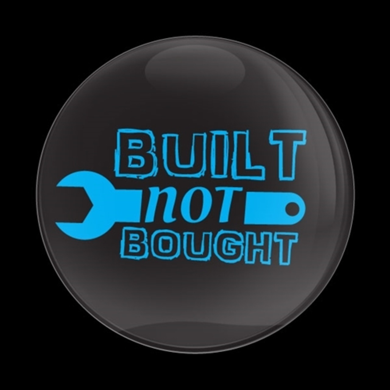 144番 ゴーバッジ BUILT NOT BOUGHT