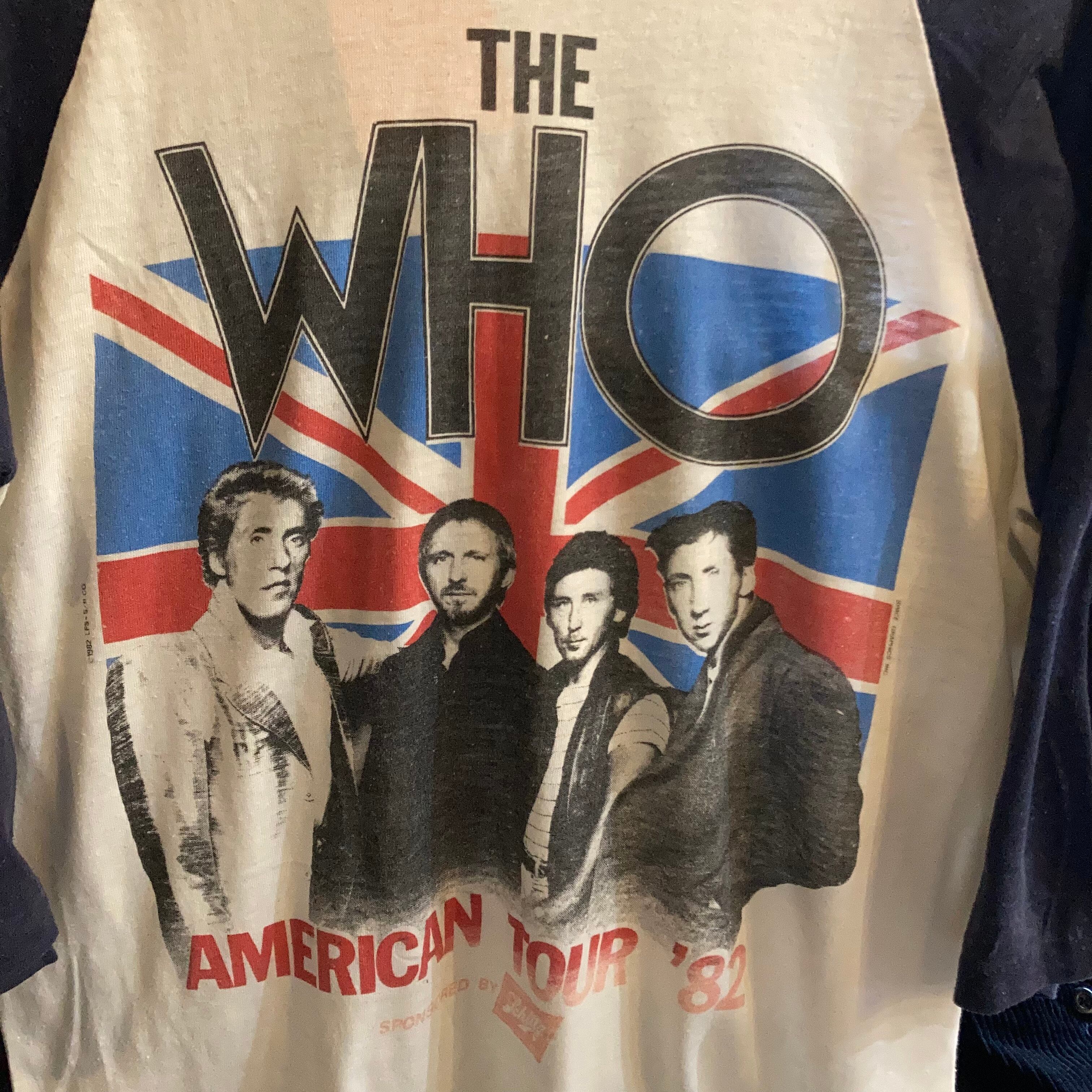 The WHO 2006年USツアービンテージロックTシャツ