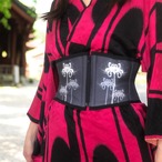 彼岸花コルセット(モノクロ）