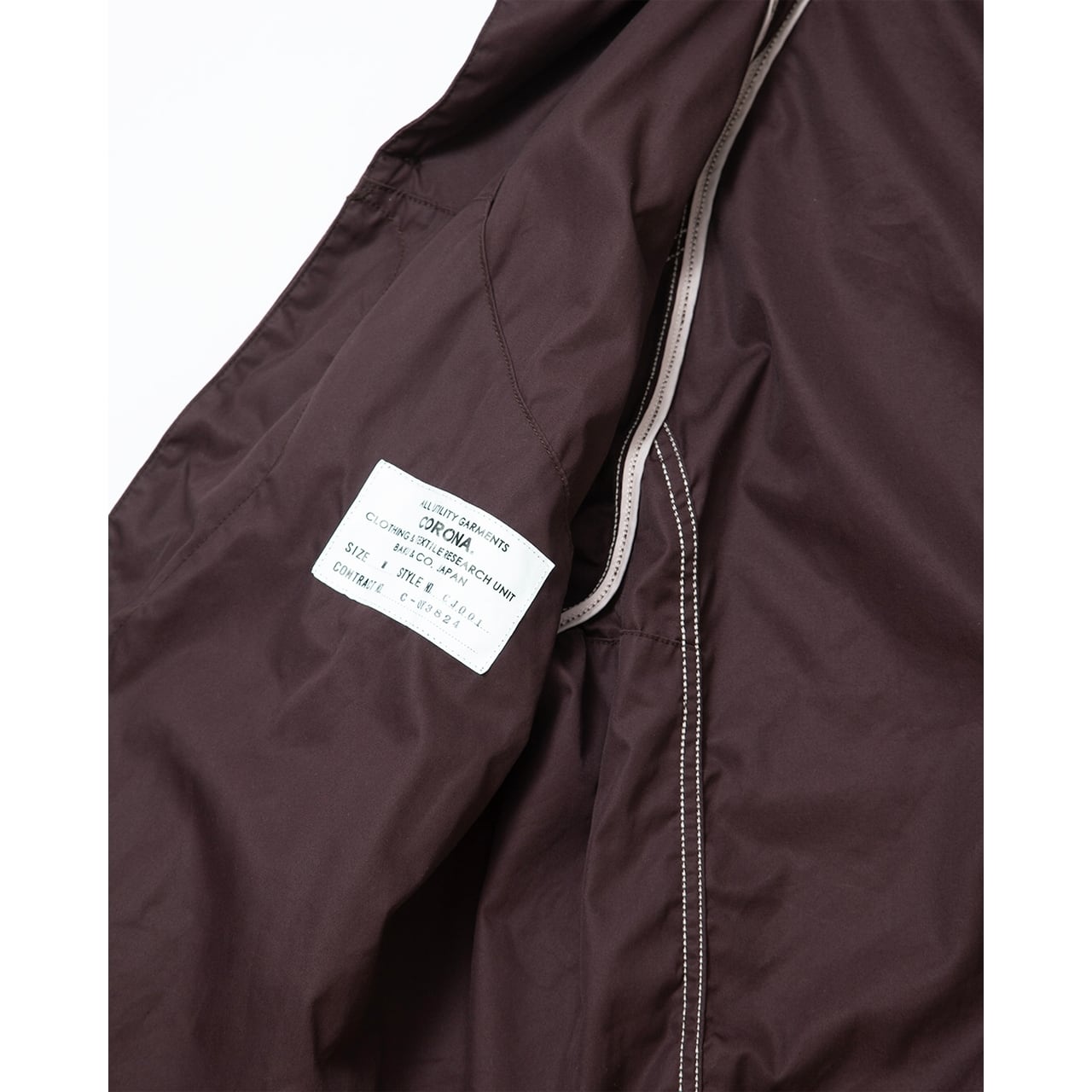 THE CORONA UTILITY / GAME JACKET High Density Chambray Gabardine