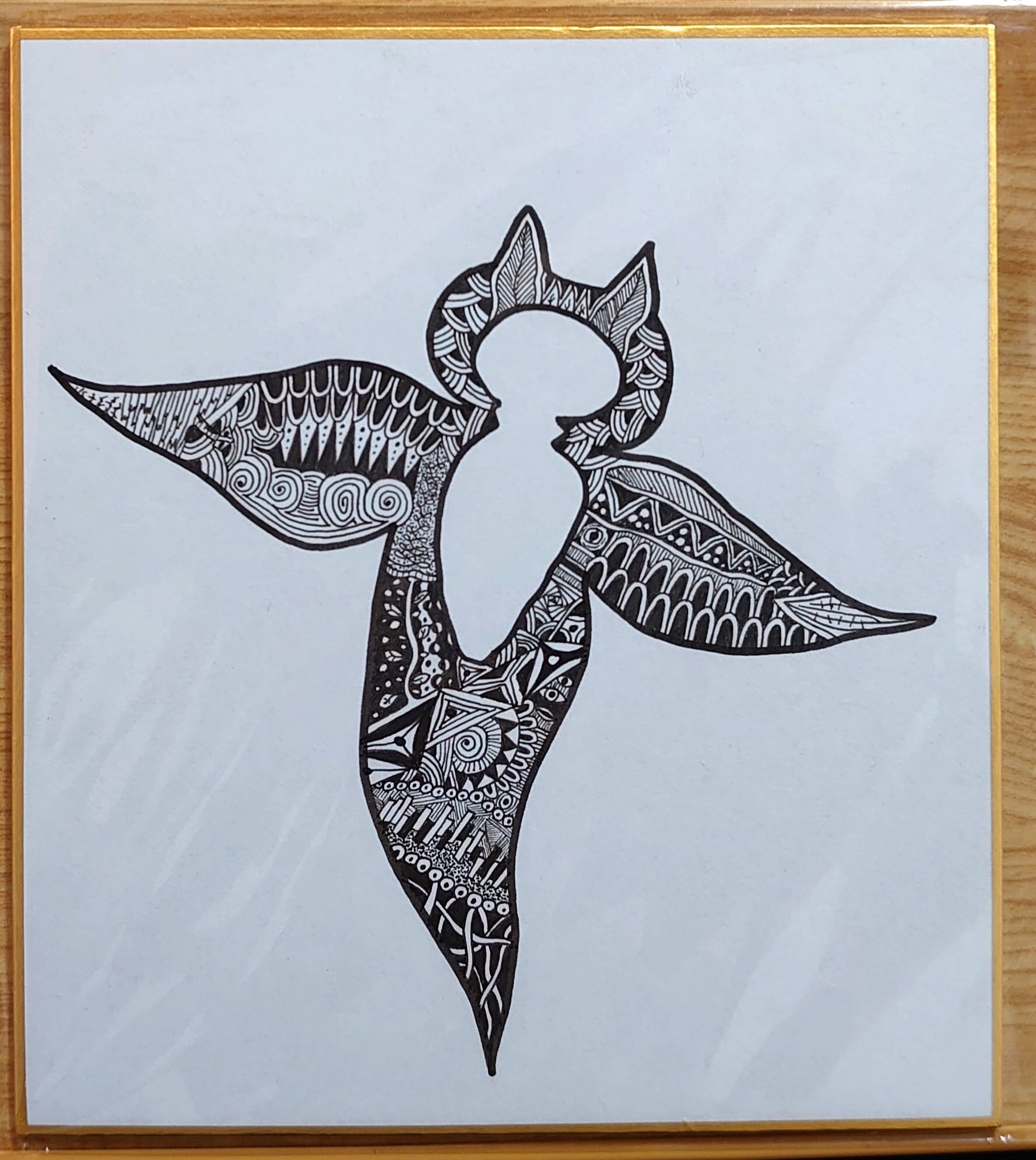 ミニ色紙原画「クリオネ」 | takosu00