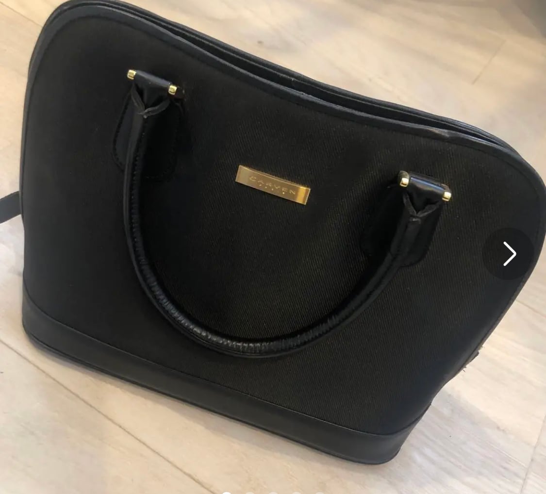 CARVEN PARIS カルヴェン ハンドバッグ 黒 | Sea・Star's fashion CARVEN PARIS カルヴェン ハンドバッグ 黒 | Sea・Star's fashion