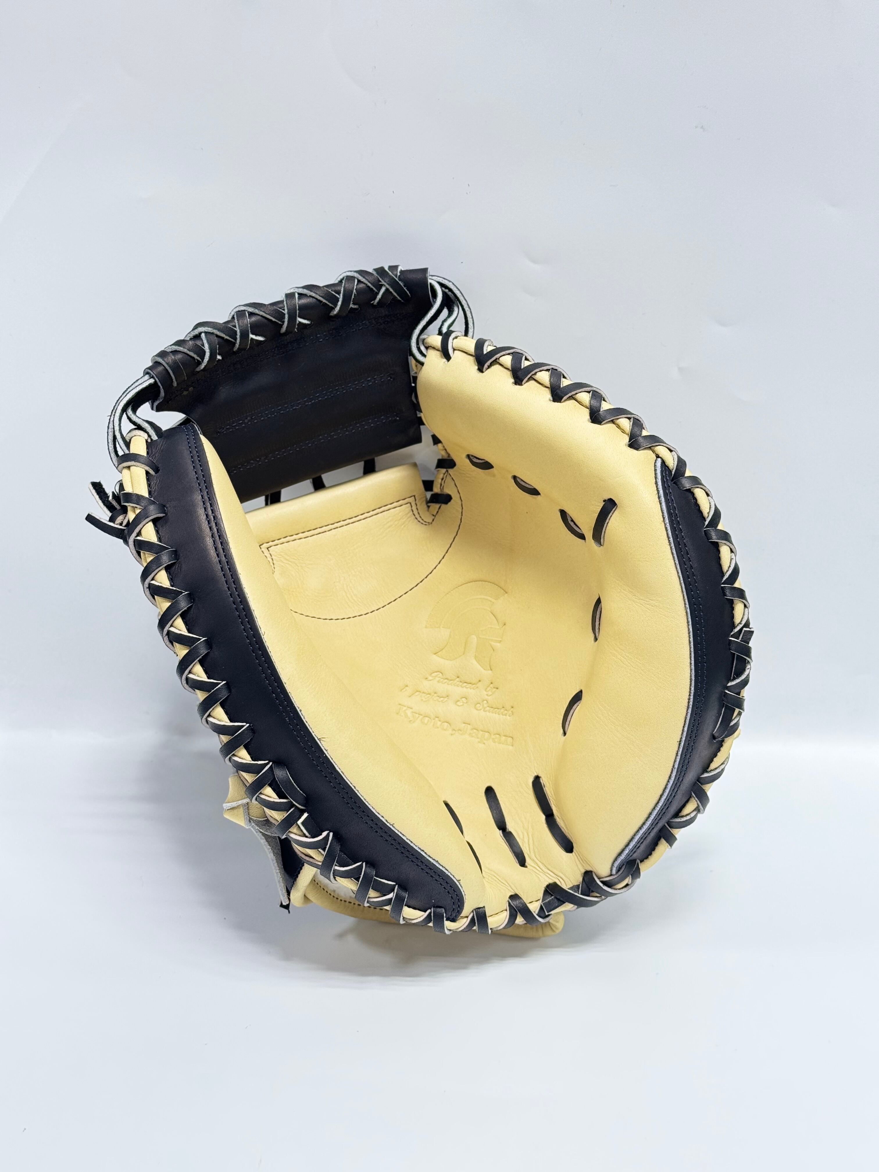 helmｰヘルム 軟式仕様ミット 限定キャッチャーミット キャメル/N