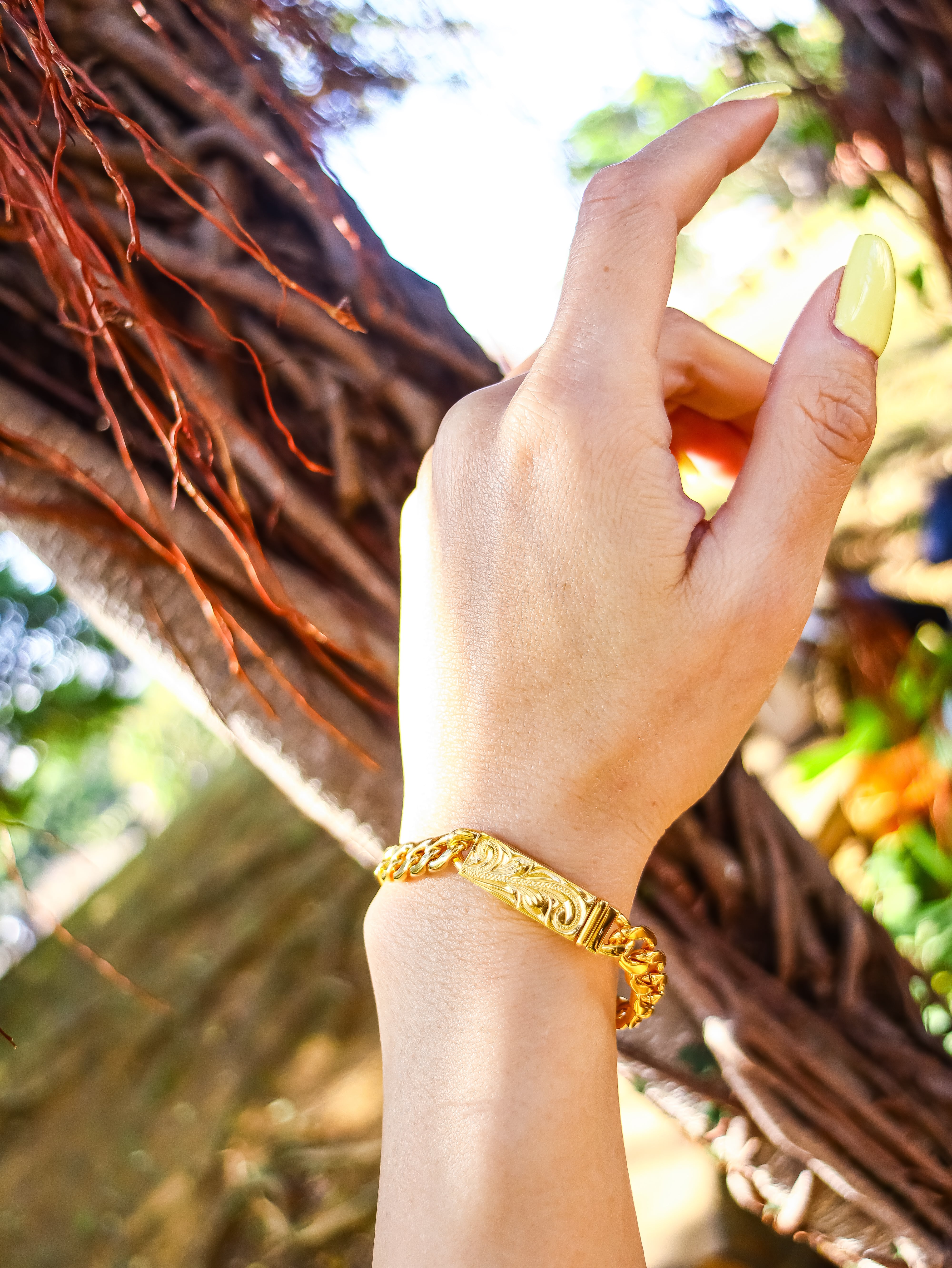 Block plate easy bracelet | IRIEBEACH
