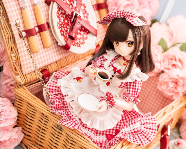 MDD / DDP / SDM対応OF【ツインシスターズ☆苺ちゃんバスケット】 MDD / DDP / SDM Outfit Set【Twin Sisters☆Ichigo-chan】