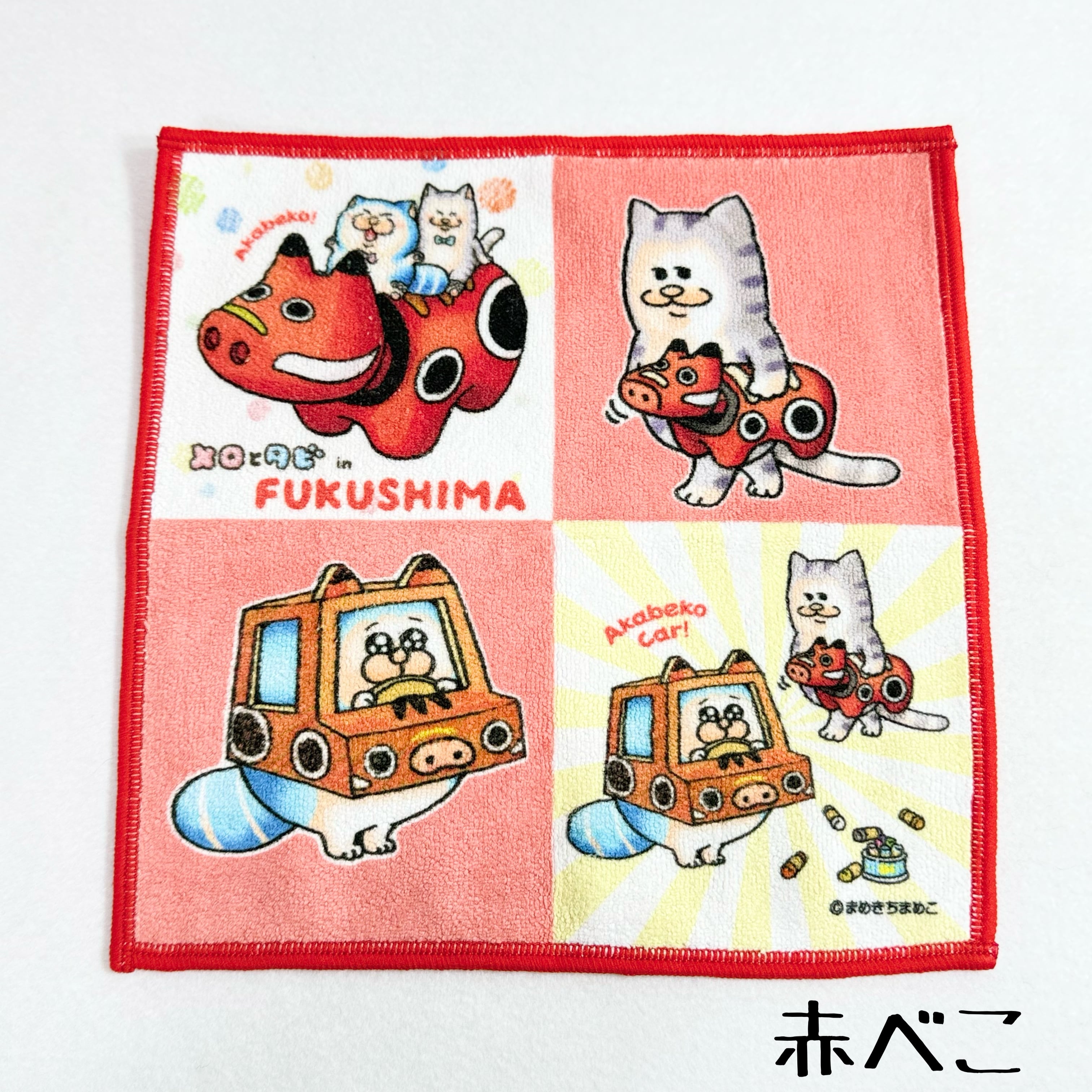メロとタビ福島 ハンカチ | TORCH-Online Shop-