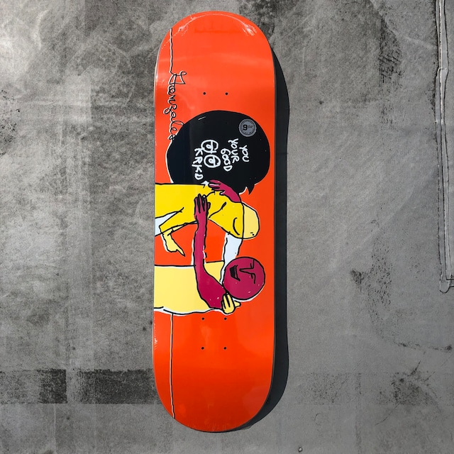 KROOKED / GONZ / NEW ANCHOR / 9.02x32.2inch (22.9108x81.28cm)