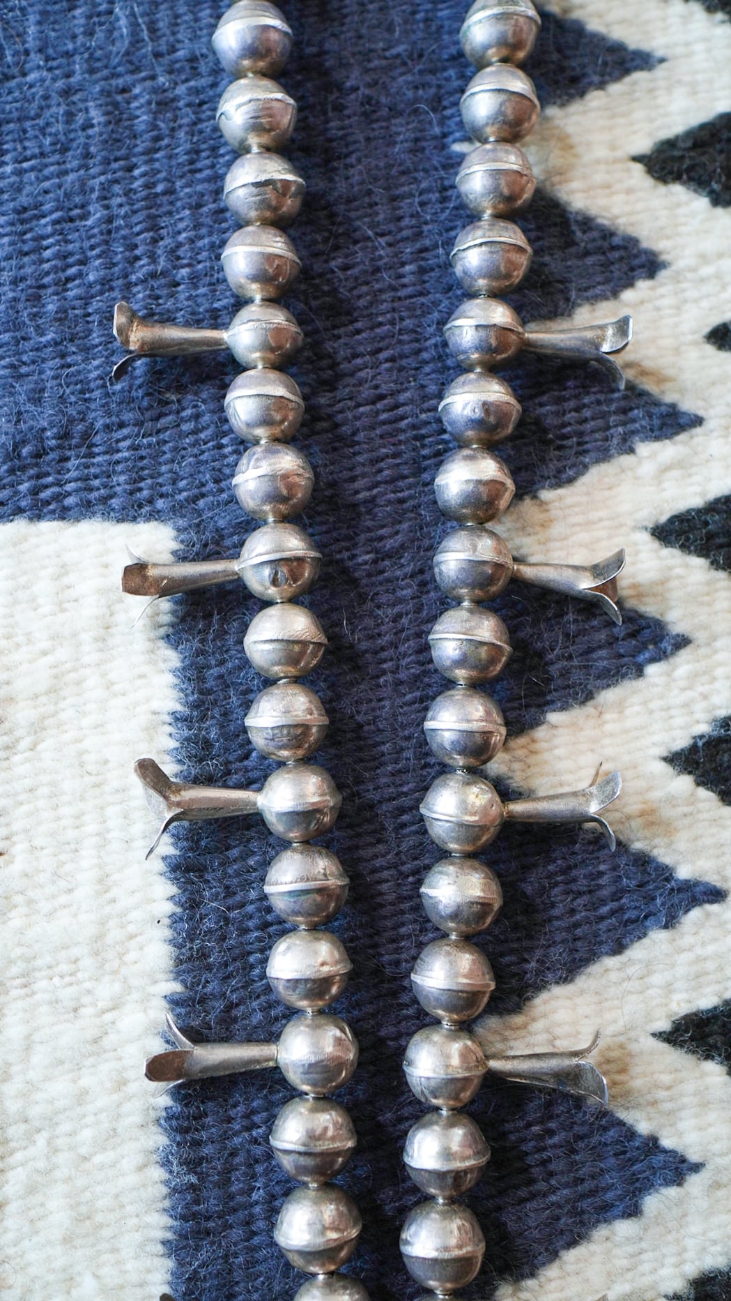 1920s】ナバホ スカッシュ ブロッサム ナジャ ネックレス 《ネイティブ