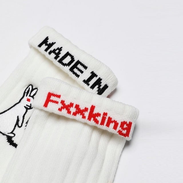 ching & co.×#FR2 [刺繍Socks] | ching & co.（チンアンドコー