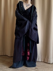 CALIFORNIA CHURCH vintage gown-5188-3