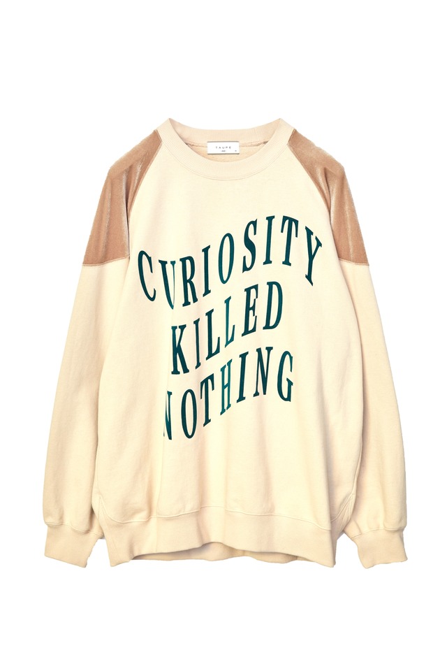 Velour Curiosity Sweatshirt (BGE)