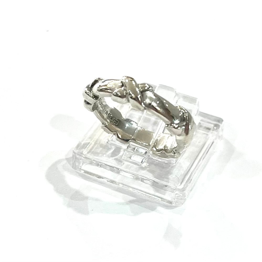 Tiffany & Co.　シルバーリング　8号 TIFFANY&CO.】【8号 】2403 5 シグネチャークロスリングシルバー925／X