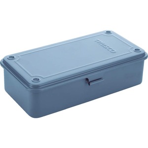【努力特価】TRUSCO(トラスコ) トランク型工具箱 203X109X56 アーセナルグレイ T-190DG