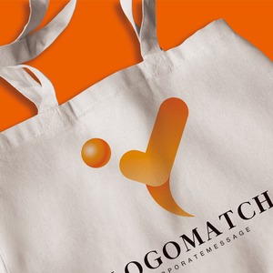 力強い飛躍のロゴ