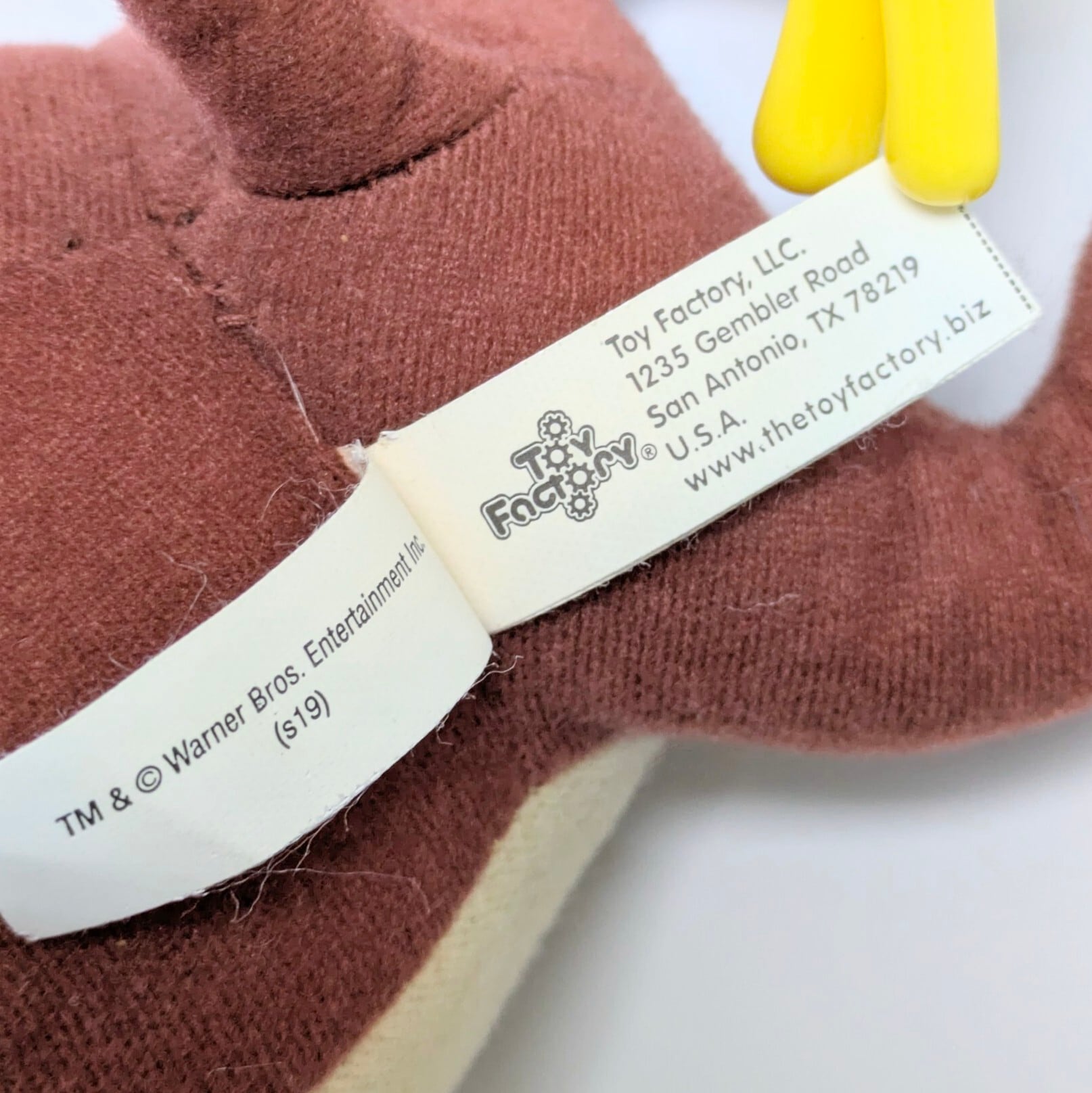 ☆VINTAGE 90'☆【 Looney Tunes ( ルーニーテューンズ )】 タズマニアンデビル プラッシュトイ / TAZ / ぬいぐるみ 〚アメリカン雑貨 アメトイ〛