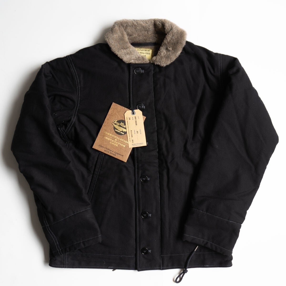 タグ付き未使用品】BUZZ RICKSON'S【N-1 デッキジャケット】38