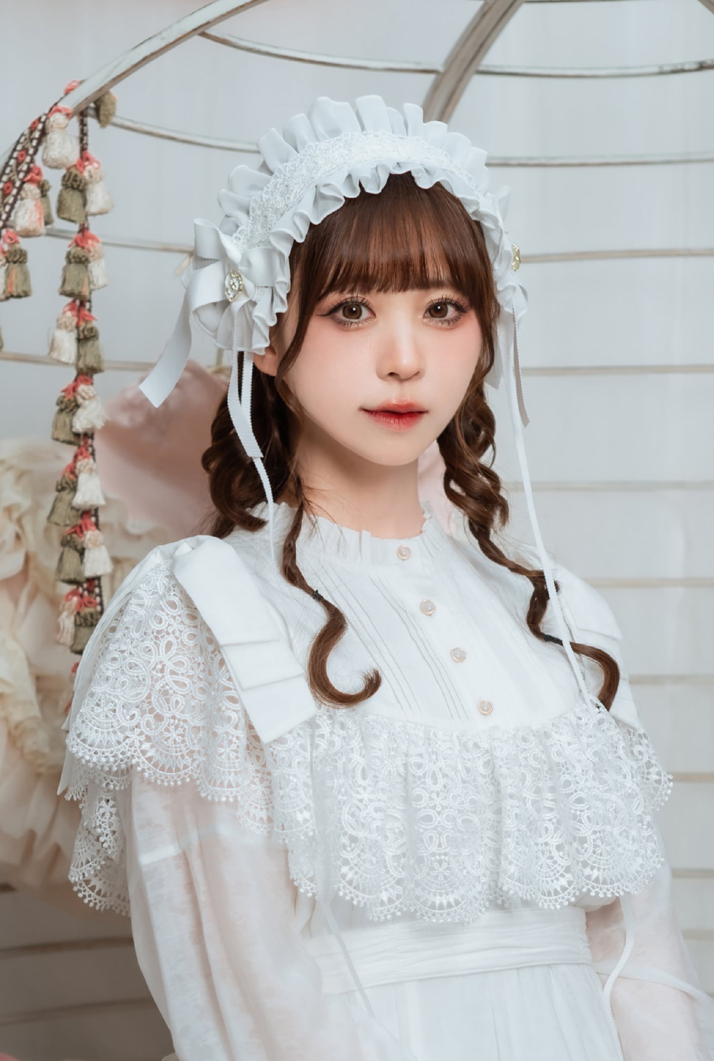 売れ筋在庫 ミカエルの祝福ジャンパースカート&ヘッドドレスセット 