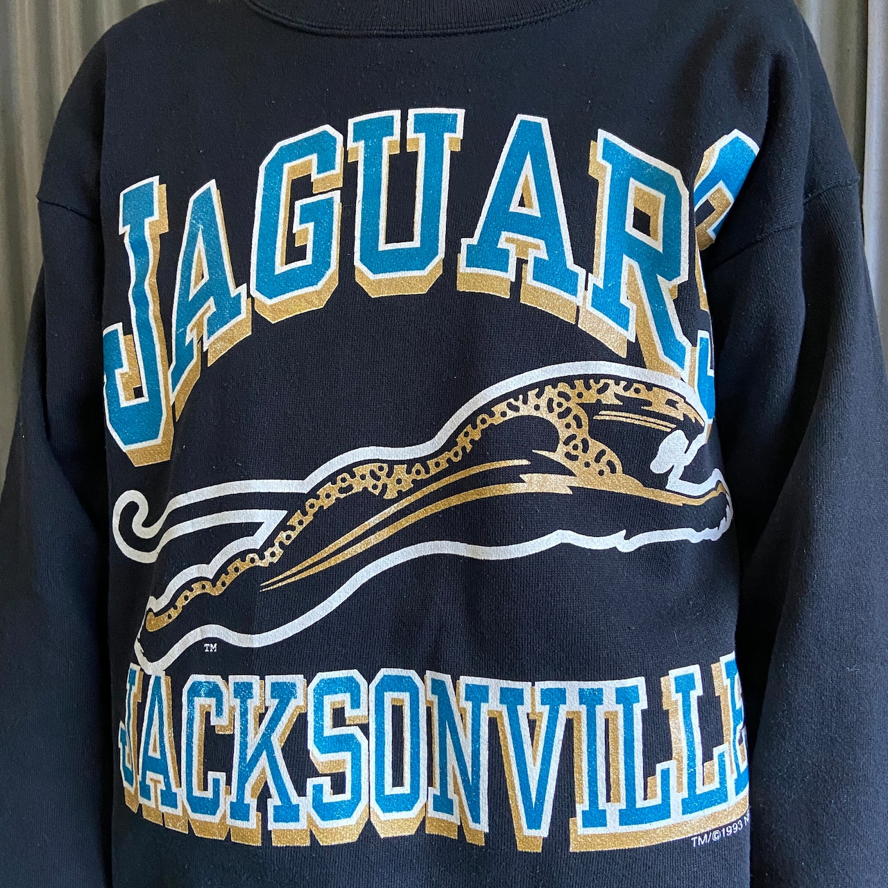 90年代 NFL ジャクソンビル・ジャガーズ チームロゴプリント 