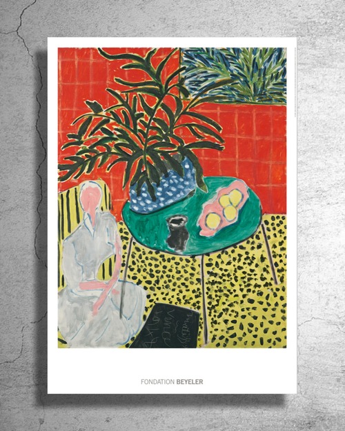 【現地完売品】画家『アンリ・マティス』2024年スイス現代美術館制作ポスターd