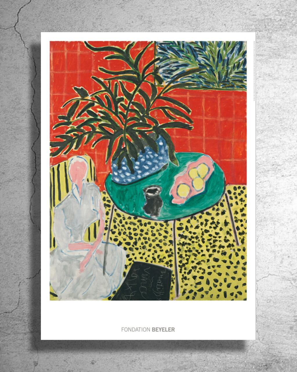 【現地完売品】画家『アンリ・マティス』2024年スイス現代美術館制作ポスターd