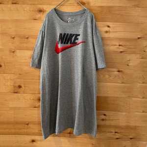 【NIKE】ナイキ スウッシュ ロゴ  オーバーサイズ Tシャツ アメリカ古着