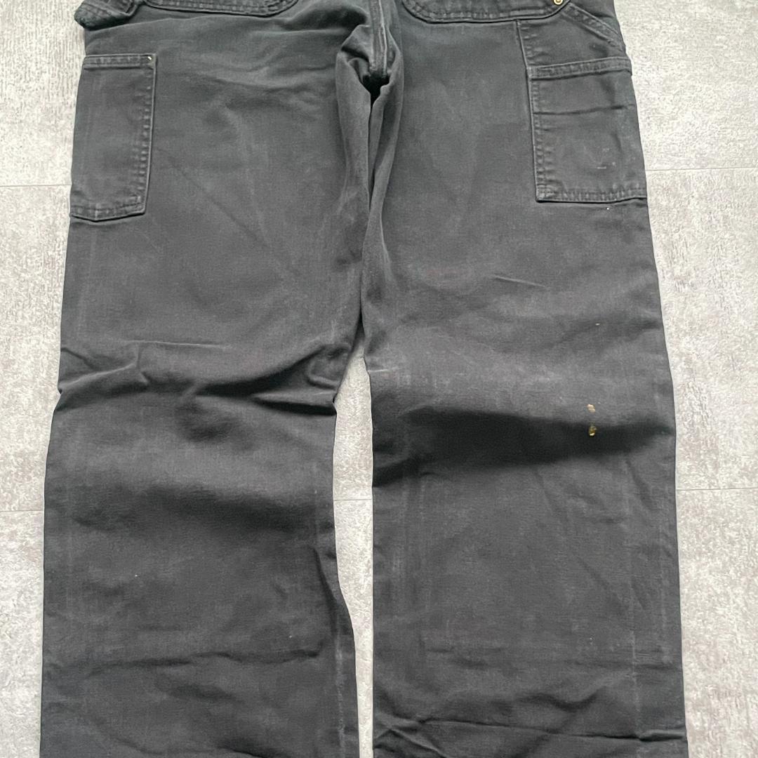 推定00s ブラック ダブルニー Carhartt W 31 L 35 | ib2