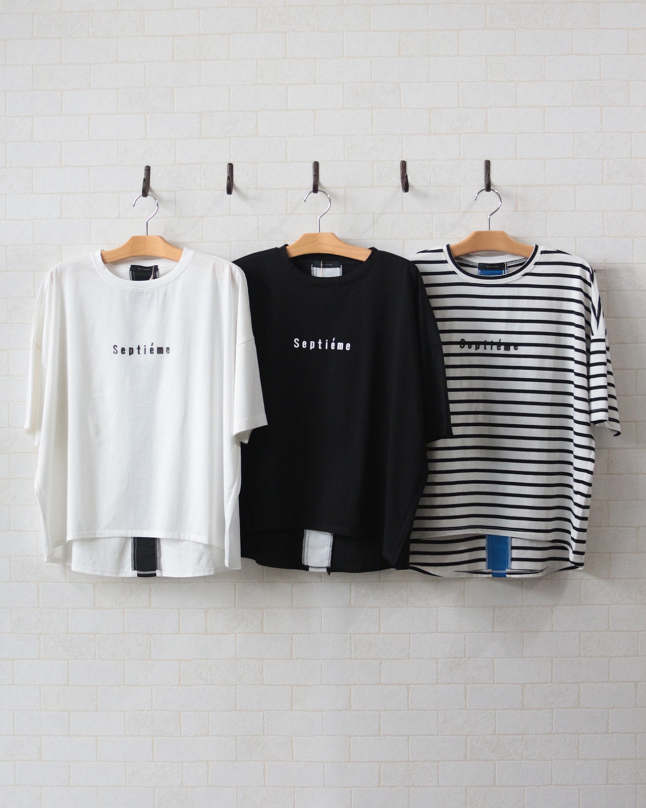 【BouJeloud】ラバープリント！ WシルケットバックシャイニーラインロゴTシャツ　(260467)
