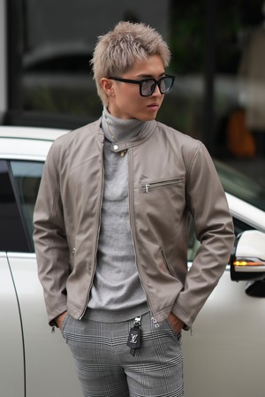 LUXURY RAZOR JACKET BEIGE 【BEL-M-005】