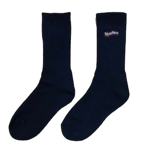 EMBROIDERY LOGO SOCKS BLACK