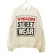 VISION STREET WEAR / ヴィジョン ストリートウェア 80s 両面ロゴプリント 長袖スウェット