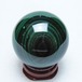 マラカイト 丸玉 36mm スフィア 置物 一点物 141-8366