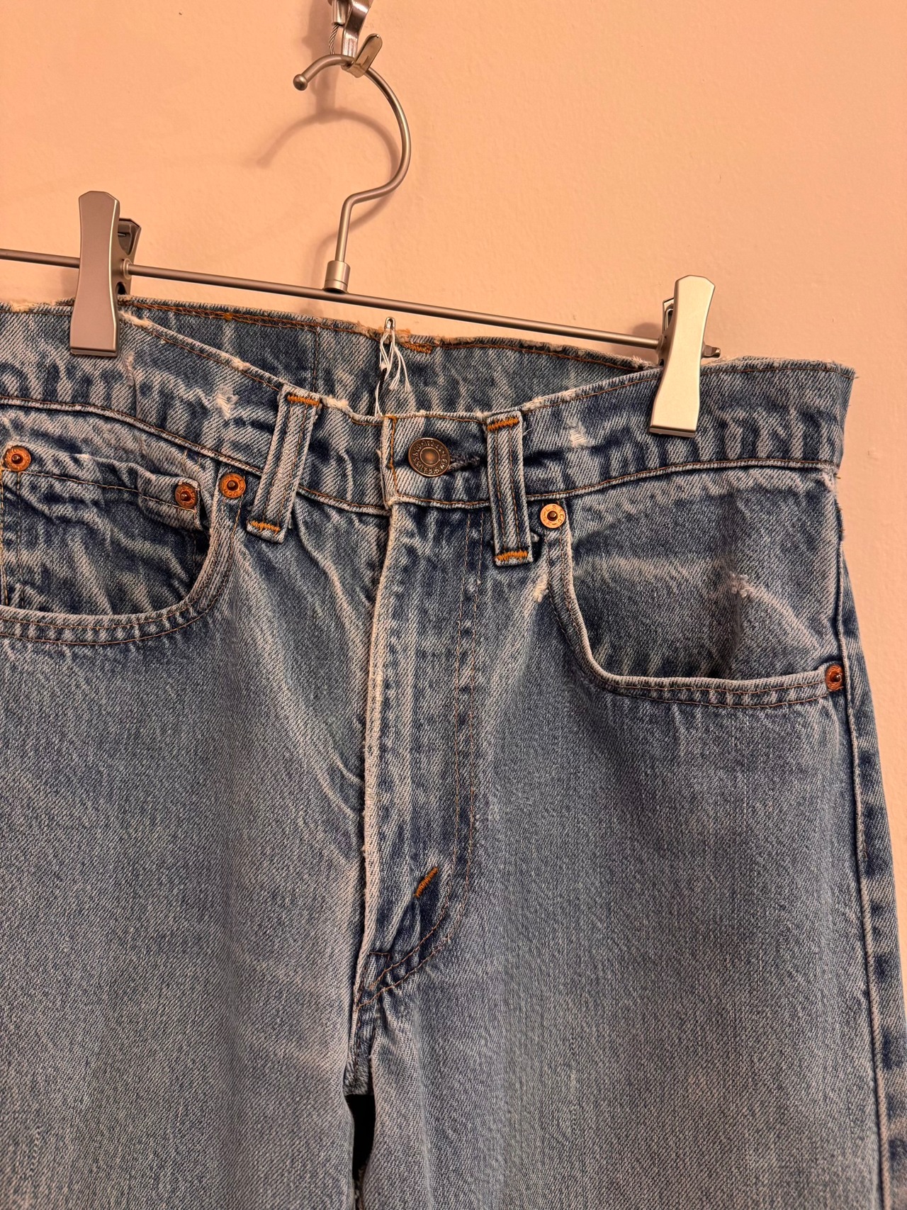 Mid 80s Levi's 505 Regular Straight / Made in USA (Button 653)
（80年代半ば リーバイス 505 レギュラーストレート / 米国製・エルパソ工場）