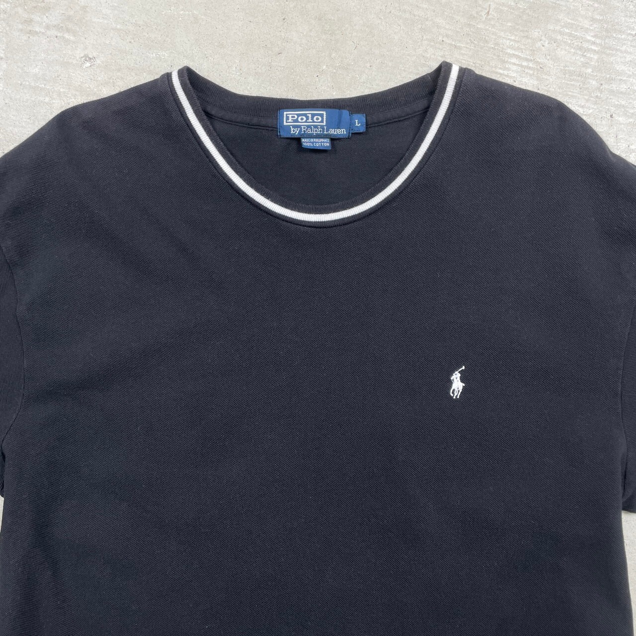 Polo by Ralph Lauren オールドラルフローレン 鹿の子 Tシャツ メンズL 