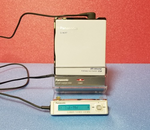 Panasonic SJ-MJ97 MDLP対応　MDポータブルプレーヤー 完動品・動作保証