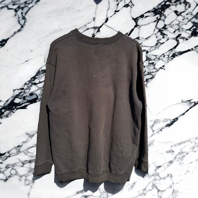 【LADIES】「SAKS FIFTH AVENUE」silver logo sweat