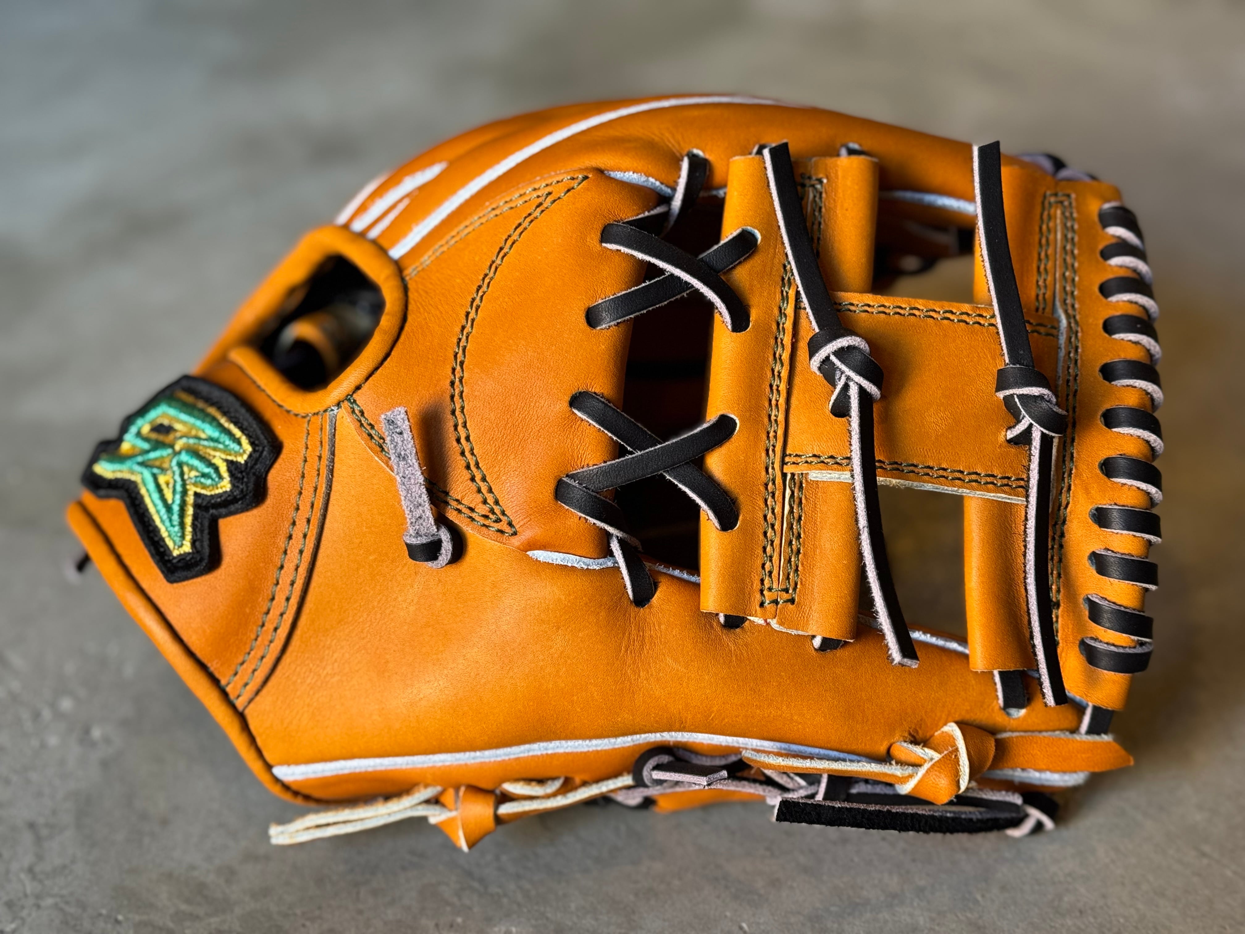 限定モデル【GS】硬式用グローブ 内野手当て挟み型5ミリアップ コルク