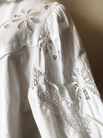 Ruffle Cotton Blouse