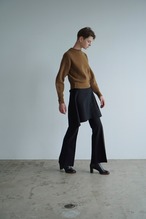 CLANE クラネ　ROLL SKIRT LAYERD PANTS