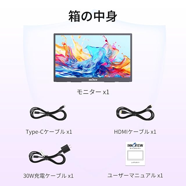 新品未開封》InnoView モバイルモニター 4K 18.4インチ モバイル