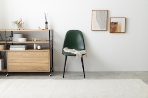 【単品】Jolly 一人掛けダイニングチェア(PVCレザー)