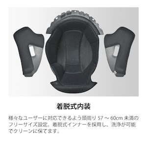【公式】RUDE　フルフェイスヘルメット　マットブラック