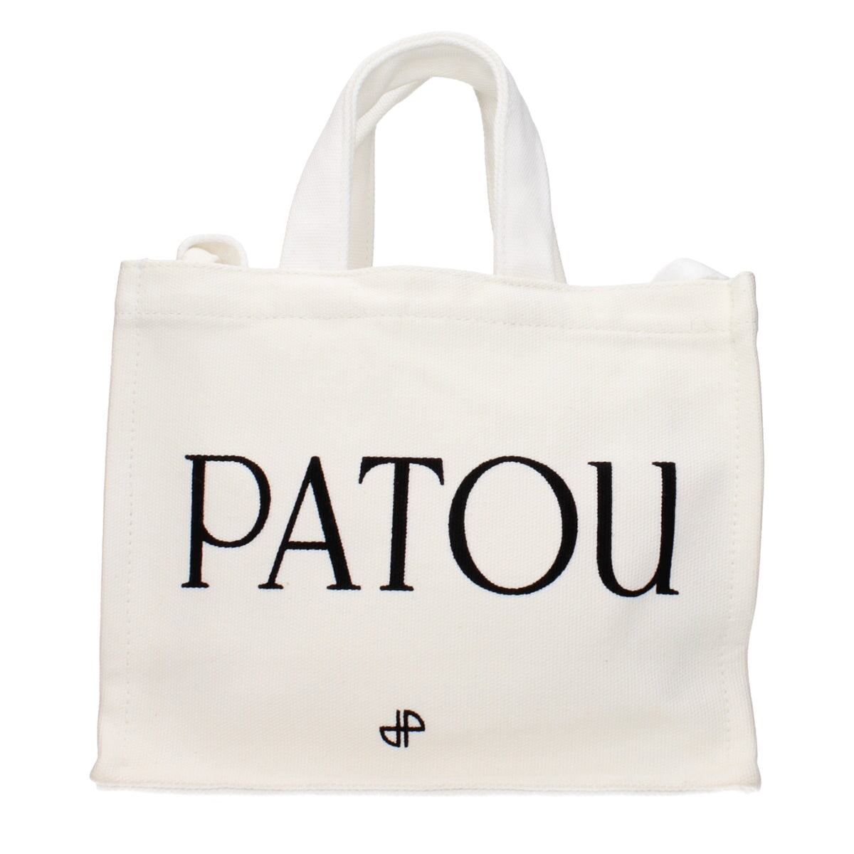 【新品】PATOU パトゥ レディース ハンドバッグ コットン ホワイト AC0250076090C
